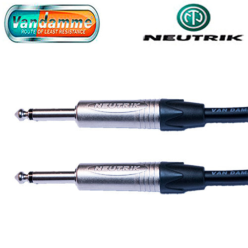 Van Damme XKE Guitar/Instrument Cable Neutrik Nickel 1/4